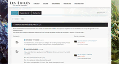 Desktop Screenshot of lesexiles.com